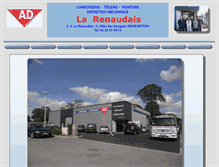 Tablet Screenshot of la-renaudais.com